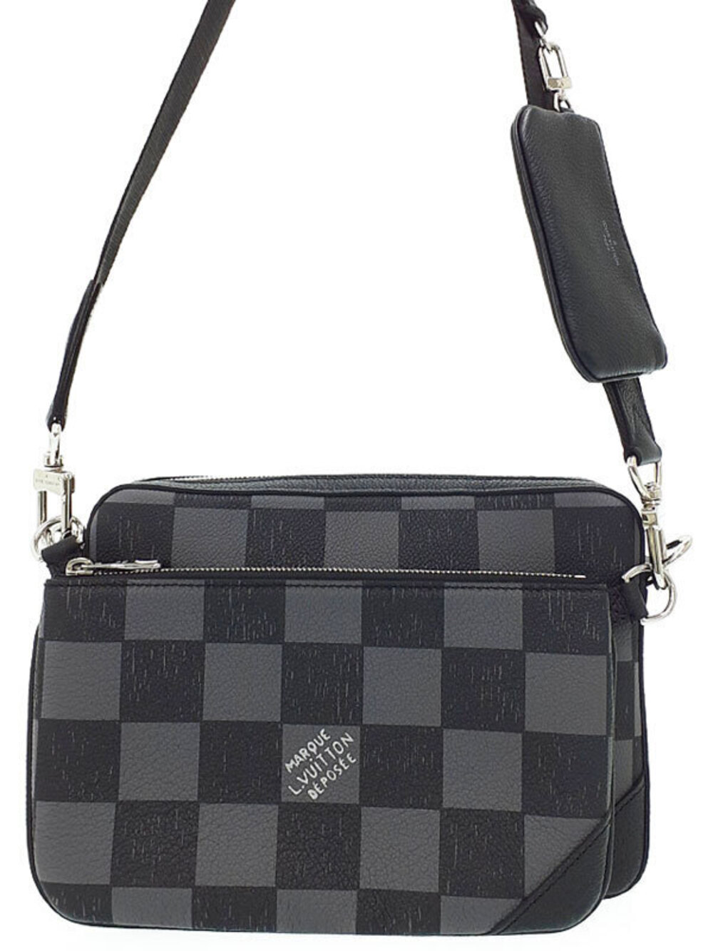 Louis Vuitton Damier Checkerboard Trio Messenger Shoulder Bag